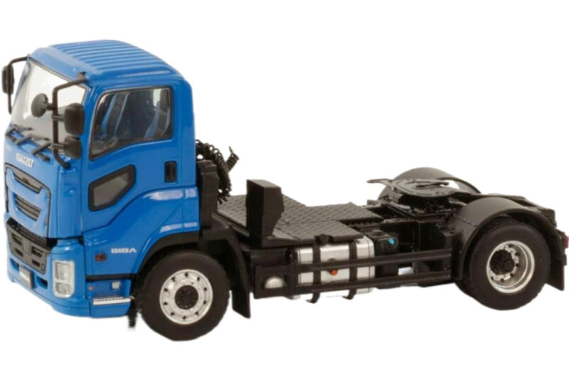 ギャラリービューアに画像をロードする, Isuzu Giga ショートキャブ 4x2 ブルー 01-3970 / WSI 1/50 建設機械模型 工事車両
