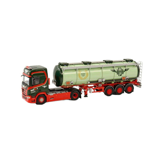 Rudolf GmbH Scania R Highline CR20H 4x2 Tanker Semitrailer 3axle  トレーラー / WSI 1/50 建設機械模型 工事車両