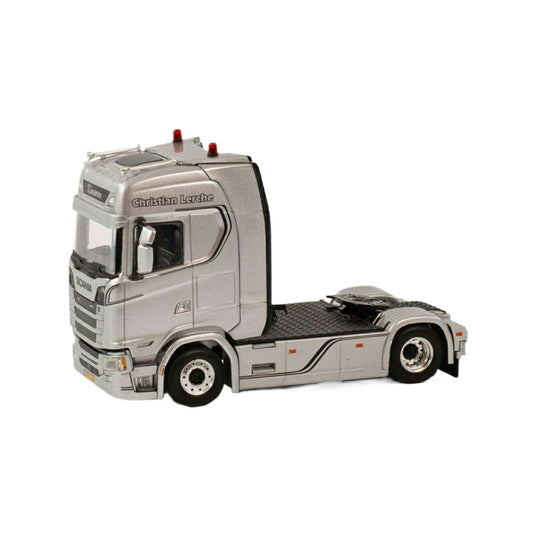 Christian Lerche Scania R Highline CR20H 4x2  トラック / WSI 1/50 建設機械模型 工事車両
