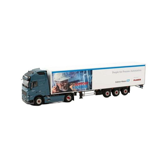 Planzer AG Volvo FH5 Globetrotter XL 4x2 Box Semitrailer 3axle  トレーラー / WSI 1/50 建設機械模型 工事車両