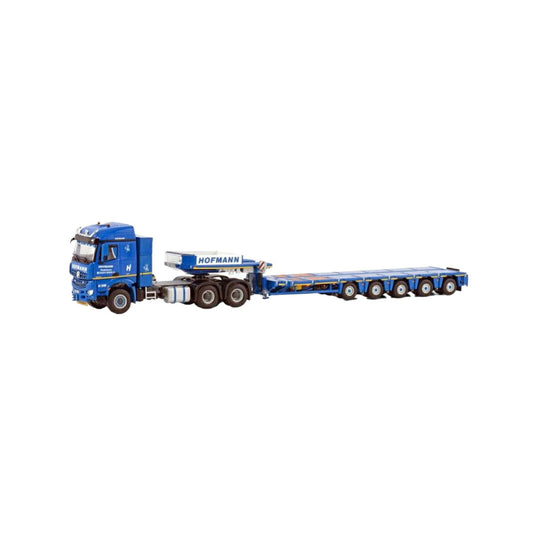 Hofmann Mercedes Benz Arocs MP4 StreamSpace 6x6 Nootebom MCO PX 5axle  トレーラー / WSI 1/50 建設機械模型 工事車両