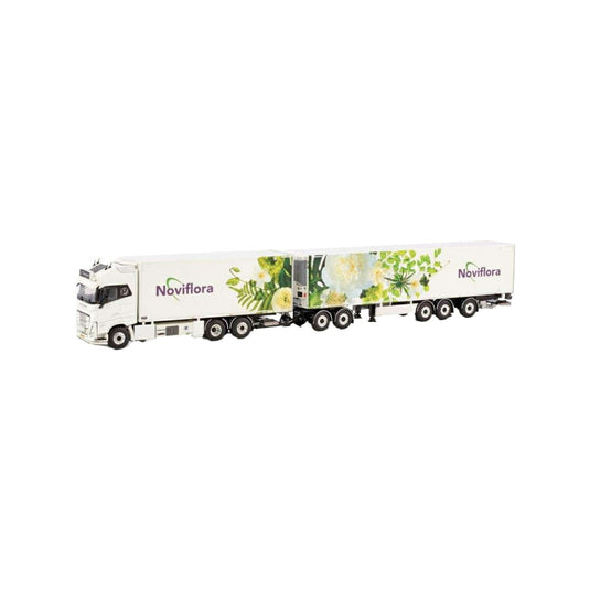 JZ Transport Noviflora Volvo FH05 Globetrotter XL reefer trailer  トレーラー / WSI 1/50 建設機械模型 工事車両