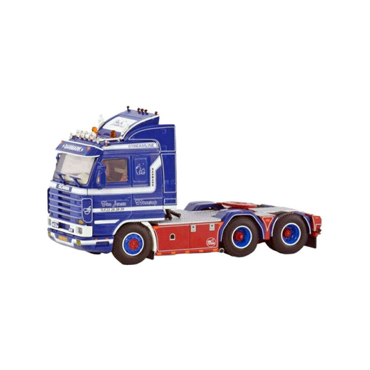 Finn Jensen Hinnerup Scania 3 Serie Streamline 6x2 Tag Axle  トラック / WSI 1/50 建設機械模型 工事車両