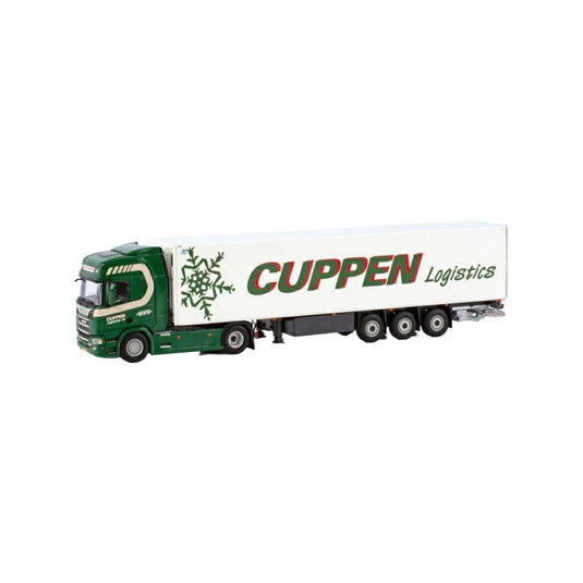 Cuppen Logistics Scania R Highline CR20H 4x2 reefer semitrailer  トレーラー / WSI 1/50 建設機械模型 工事車両