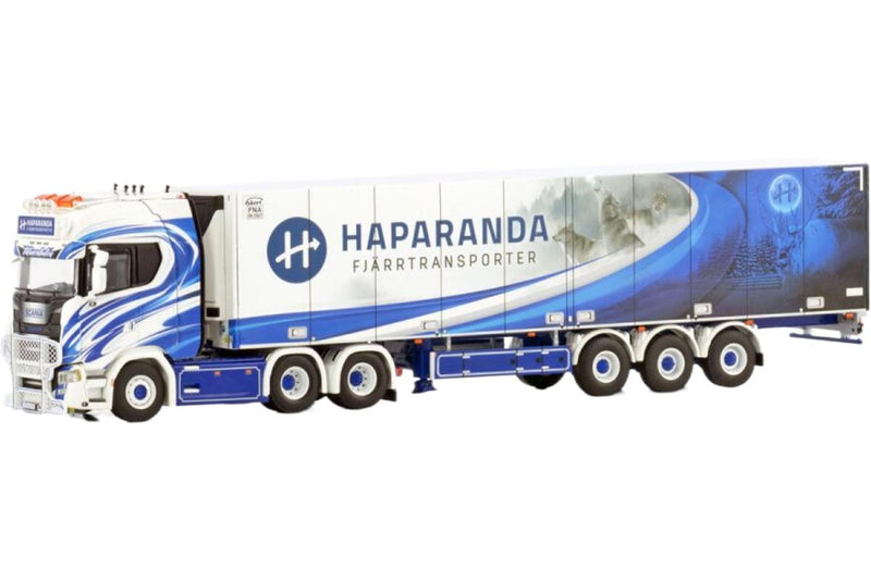 ギャラリービューアに画像をロードする, Haparanda Fjarrtransport Scania S ハイライン トラクタヘッド / WSI 1/50 建設機械模型 工事車両
