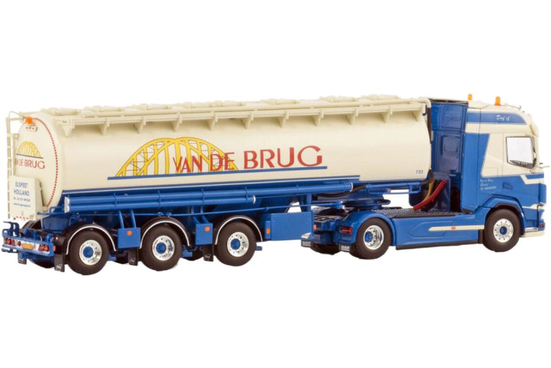 ギャラリービューアに画像をロードする, Van de Brug Elspeet DAF XF SH バルクセミトレーラー / WSI 1/50 建設機械模型 工事車両
