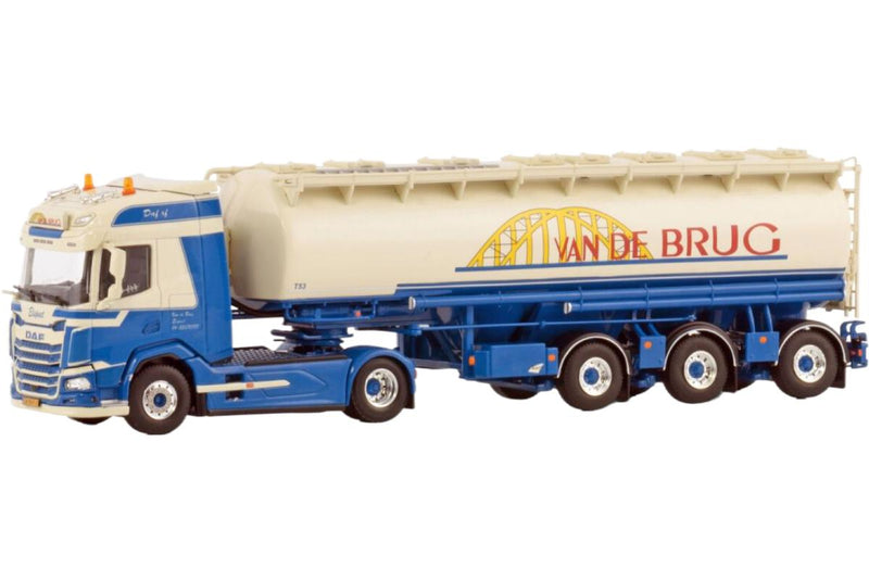 ギャラリービューアに画像をロードする, Van de Brug Elspeet DAF XF SH バルクセミトレーラー / WSI 1/50 建設機械模型 工事車両
