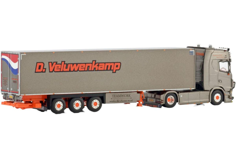 ギャラリービューアに画像をロードする, D. Veluwenkamp Int. Transport B.V. Scania S トラクタヘッド / WSI 1/50 建設機械模型 工事車両

