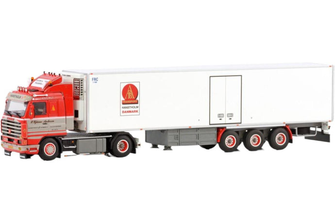 P. Bjarne Andersen Scania 3 Series Streamline 冷凍セミトレーラー / WSI 1/50 建設機械模型 工事車両