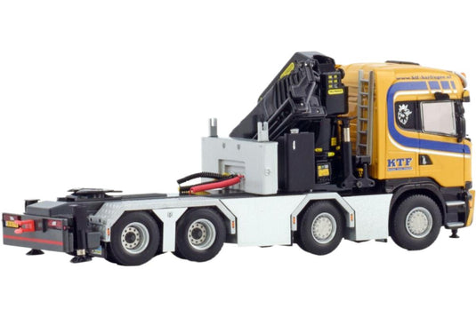 KTF Harlingen Scania ストリームライン ハイライン トラクタヘッド / WSI 1/50 建設機械模型 工事車両