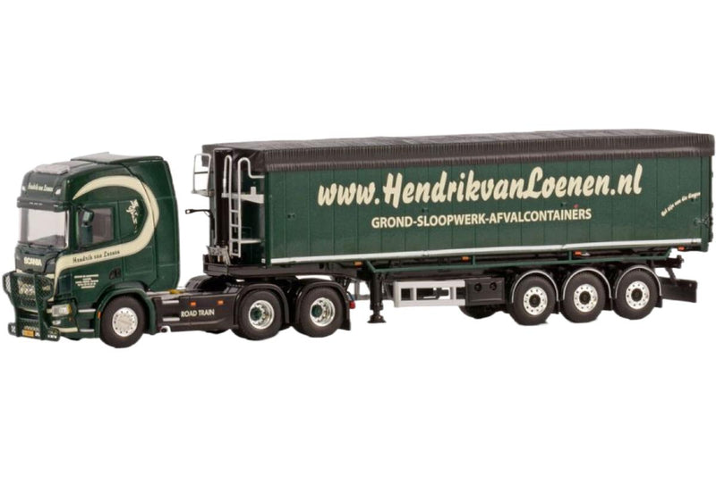 ギャラリービューアに画像をロードする, Hendrik van Loenen Scania R ハイライン CR20H トラクタヘッド / WSI 1/50 建設機械模型 工事車両
