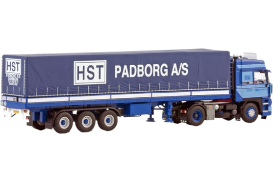 HST Padborg DAF 3300 Space Cab 4x2 トラクタヘッド / WSI 1/50 建設機械模型 工事車両