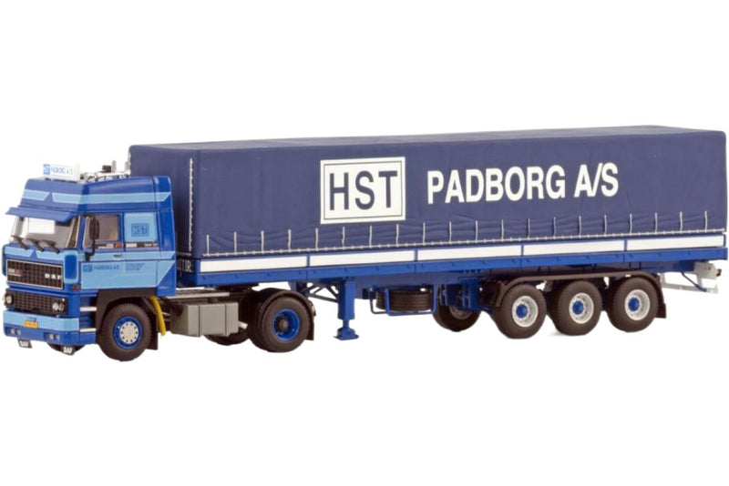 ギャラリービューアに画像をロードする, HST Padborg DAF 3300 Space Cab 4x2 トラクタヘッド / WSI 1/50 建設機械模型 工事車両
