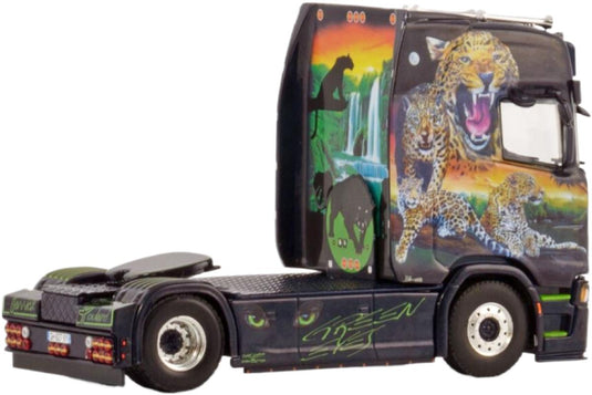 Yannick Poulard Scania S ハイライン CS20H 4x2 トラクタヘッド / WSI 1/50 建設機械模型 工事車両