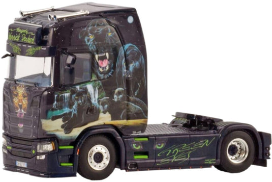 Yannick Poulard Scania S ハイライン CS20H 4x2 トラクタヘッド / WSI 1/50 建設機械模型 工事車両