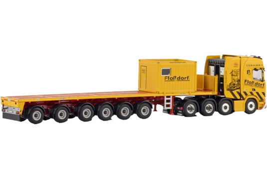 Flossdorf Scania S ハイライン CS20H 8x4 トラクタヘッド / WSI 1/50 建設機械模型 工事車両
