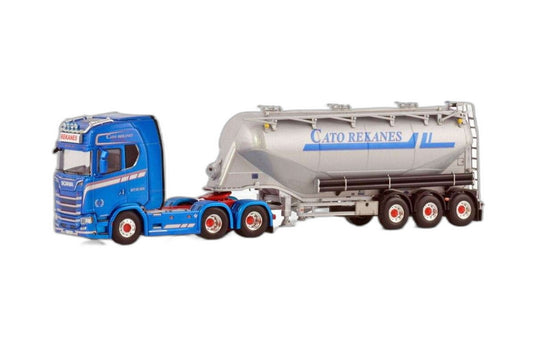 Rekanes Scania S Highline CS20H 6x2 サイロ/ WSI 1/50  建設機械模型 ミニカー