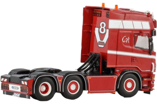 Hartmann Scania 4シリーズ トップライン 6x2 トラクタヘッド / WSI 1/50 建設機械模型 工事車両