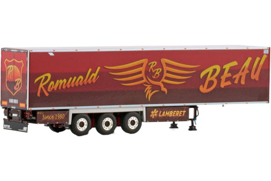 Transport Beau Lamberet 冷蔵セミトレーラー / WSI 1/50 建設機械模型 工事車両