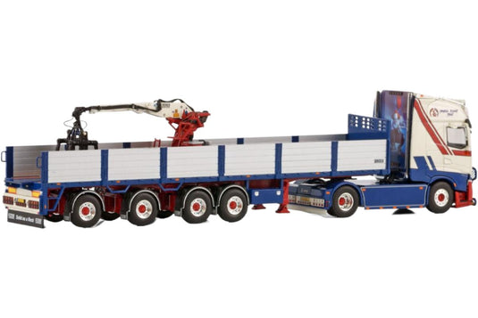 J. Th. van Dinteren Iveco S-Way AS ハイキャブ トラクタヘッド / WSI 1/50 建設機械模型 工事車両