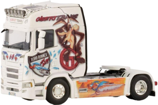 Giberttrans Scania S ハイライン CS20H 4x2 トラクタヘッド / WSI 1/50 建設機械模型 工事車両