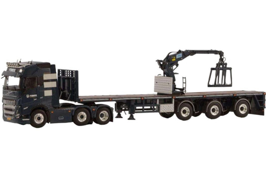 ボルボ FH05 グローブトロッター 6x2 ツインステア トラック / WSI 1/50 建設機械模型 工事車両