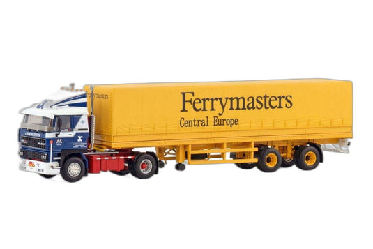 J. van Klooster DAF 2800 4x2 カーテンサイド/ WSI 1/50  建設機械模型 ミニカー