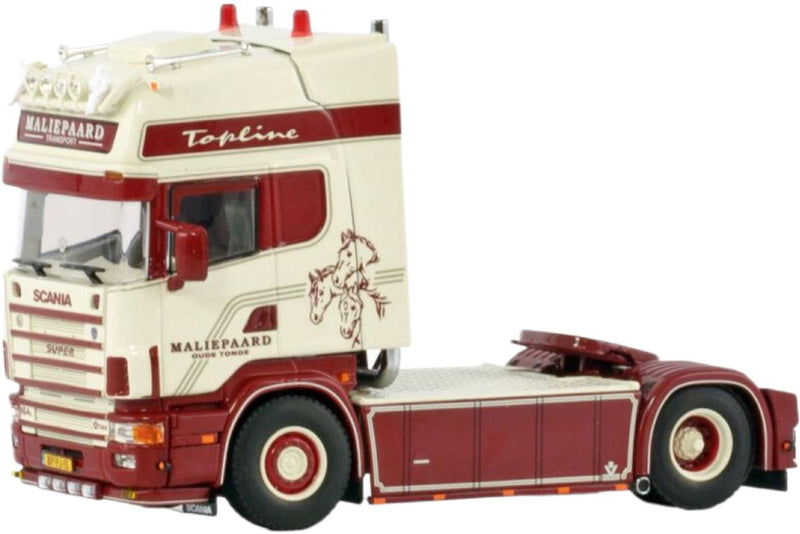 ギャラリービューアに画像をロードする, Maliepaard Transport Scania 4シリーズ トップライン トラクタヘッド / WSI 1/50 建設機械模型 工事車両
