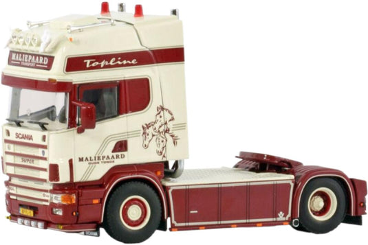 Maliepaard Transport Scania 4シリーズ トップライン トラクタヘッド / WSI 1/50 建設機械模型 工事車両
