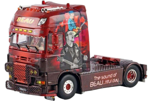 Transports Beau DAF XF105 Super Space Cab 4x2 トラック / WSI 1/50 建設機械模型 工事車両