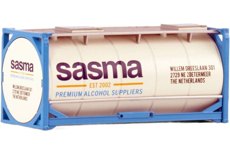 ギャラリービューアに画像をロードする, Sasma B.V. 20フィート タンクコンテナ 01-4517 / WSI 1/50 建設機械模型 工事車両
