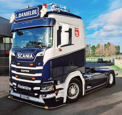 【予約】2025年発売予定L. DANIELOU SCANIA S NORMAL CS20N 4X2 トレーラー/WSI 1/50 建設機械模型 工事車両