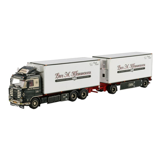 Lars Klemmensen スカニア 3シリーズ Streamline 冷凍冷蔵 トレーラー 冷凍車 / WSI 1/50 トラック模型
