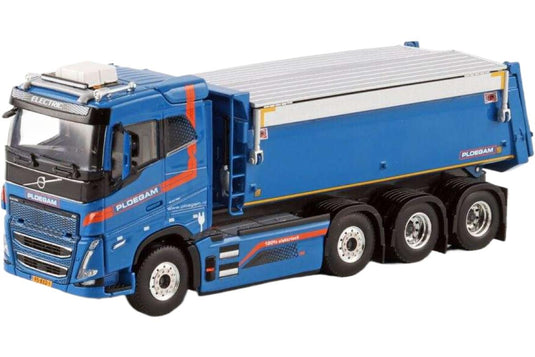 Ploegam Volvo FH05 Electric 8x4 ダンプカー ダンプ / WSI 1/50 建設機械模型 工事車両