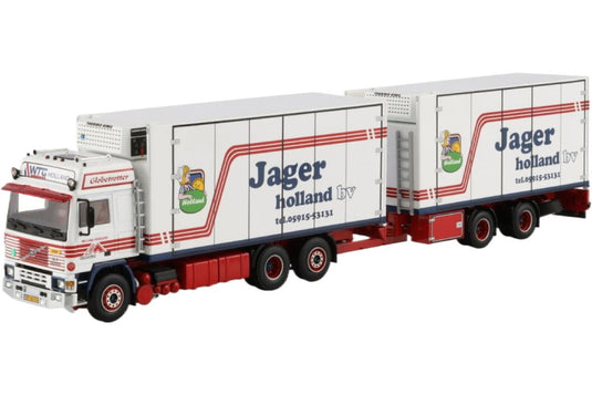 Mellema Jager Nieuw Amsterdam Volvo F12 Globetrotter 冷凍トレーラー / WSI 1/50 建設機械模型 工事車両