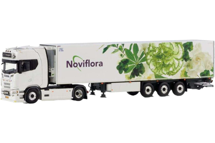 JZ トランスポート ノヴィフローラ スカニア S ハイライン トラック / WSI 1/50 建設機械模型 工事車両