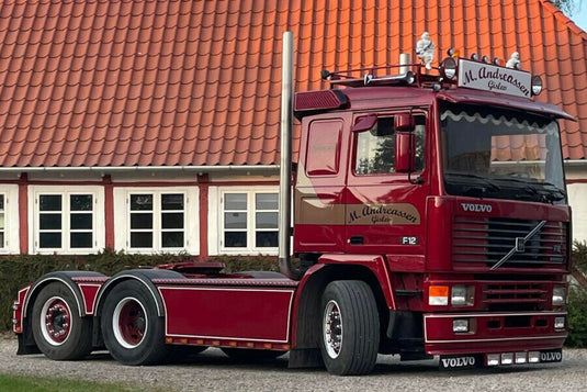 【予約】2025年発売予定 MICHAEL ANDREASSEN VOLVO F12 6x2タグアクスル トラック トラック / WSI 1/50 建設機械模型 工事車両