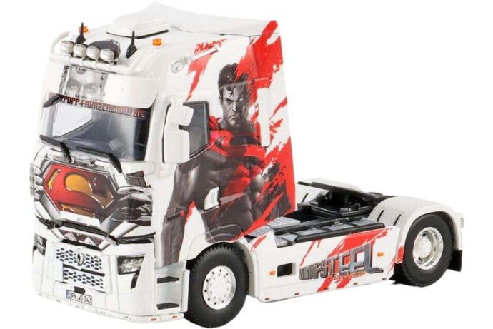 Popp Fahrzeugbau Superman Renault T High 4x2 トラック / WSI 1/50 建設機械模型 工事車両