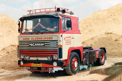 【予約】2026年発売予定 GEBR. OLDENBURGER SCANIA 1シリーズ 4x2 トラクタ / WSI 1/50 建設機械模型 工事車両