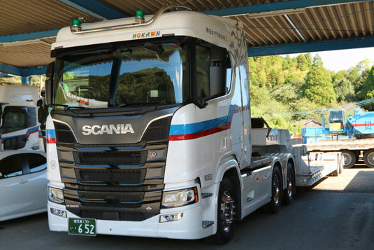 【予約】2025年発売予定 HOKAZONO SCANIA R ノーマル CR20N 6X4 トラック / WSI 1/50 建設機械模型 工事車両