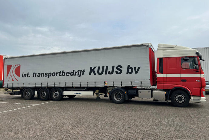 Kuijs DAF XF Space Cab MY2017 カーテンサイド トラック / WSI 1/50 建設機械模型 工事車両
