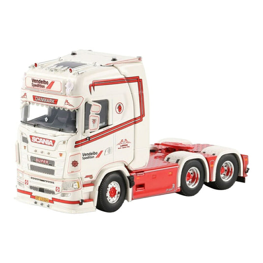 Vendelbo Spedition スカニア S Highline CS20H 6x2 トラクター / WSI 1/50 ミニカー トラック模型