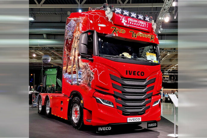 【予約】2026年発売予定 ?RJAN ORRA IVECO S-WAY AS ハイ 6X4 トラック / WSI 1/50 建設機械模型 工事車両