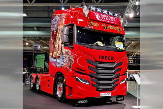 【予約】2026年発売予定 ?RJAN ORRA IVECO S-WAY AS ハイ 6X4 トラック / WSI 1/50 建設機械模型 工事車両