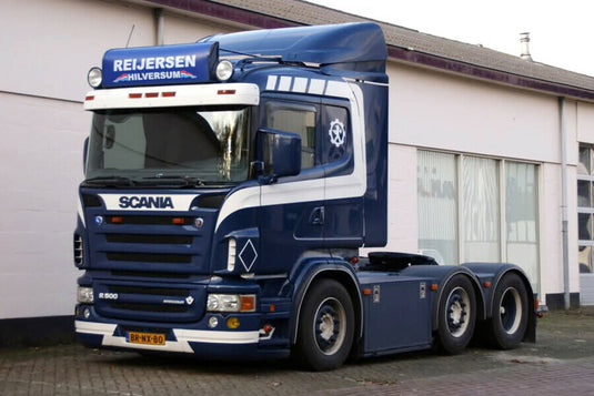 【予約】2026年発売予定 REIJERSEN SCANIA R5 フラットルーフ 6X2 ツインステア トラック / WSI 1/50 建設機械模型 工事車両