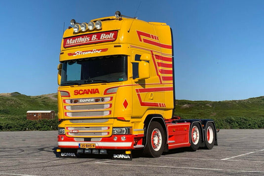【予約】2026年発売予定 MATTHIJS B BOLT SCANIA STREAMLINE TOPLINE 6x2 ツインステア トラクタ / WSI 1/50 建設機械模型 工事車両