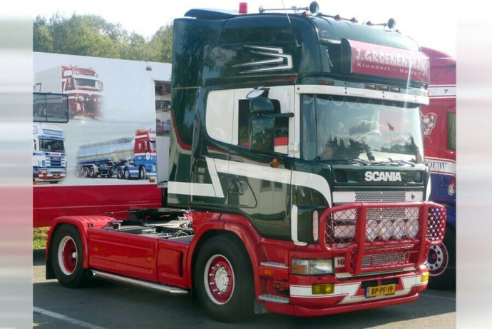 【予約】2026年発売予定 J. GROENENDIJK SCANIA 4シリーズ トップライン 4X2 トラック / WSI 1/50 建設機械模型 工事車両
