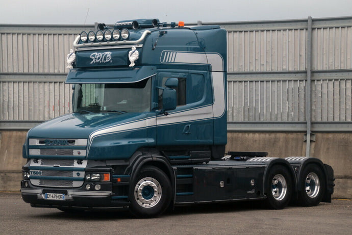 【予約】2026年発売予定 SDTB SCANIA 4シリーズ TORPEDO TOPLINE 6x4 トラクタ / WSI 1/50 建設機械模型 工事車両