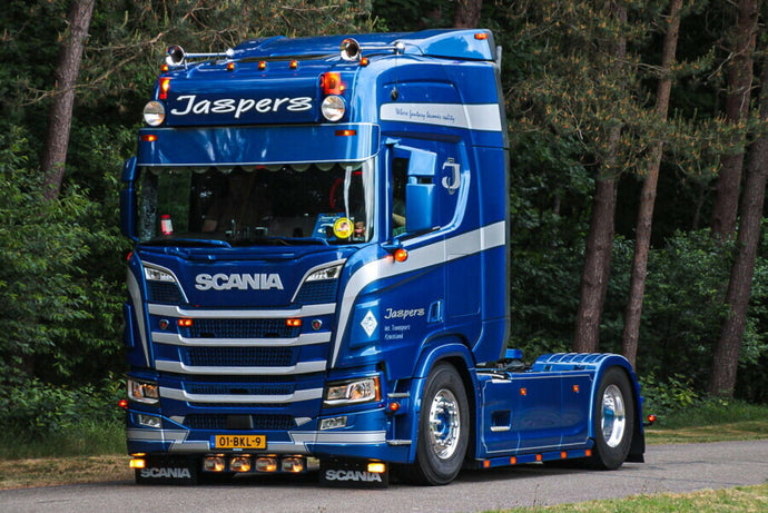 【予約】2026年発売予定 JASPERS INTERNATIONAAL TRANSPORT SCANIA R ハイライン CR20H 4X2 トラック / WSI 1/50 建設機械模型 工事車両