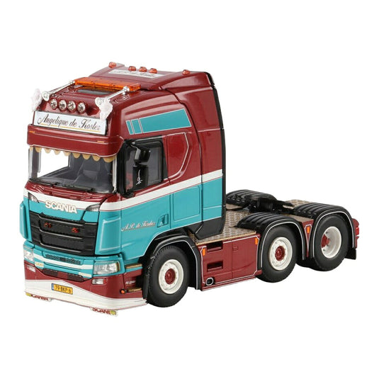 A.P. de Kraker スカニア R Highline CR20H ツインステア トラクター / WSI 1/50 ミニカー トラック模型